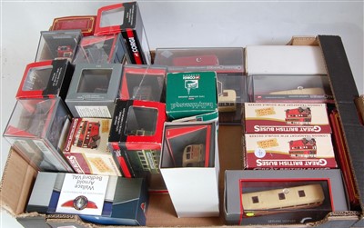 Lot 2594 - 21 various boxed public transport and...