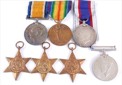 Lot 240 - A group of medals to include