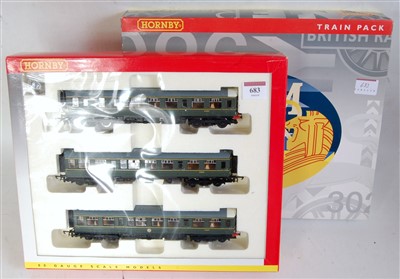 Lot 683 - Hornby R2297B train pack, 3-car class 110...