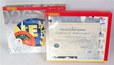 Lot 684 - Hornby R2308M train pack 'The Excalibur...