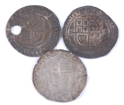 Lot 2029 - England, 1567 sixpence
