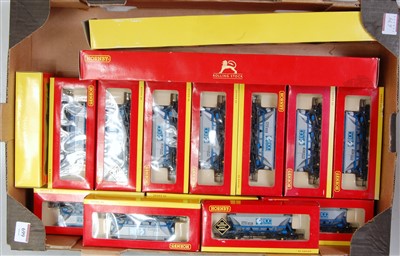 Lot 699 - 19 Hornby CDA china clay wagons: 13x R6106 ECC...