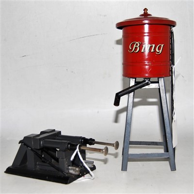 Lot 349 - Bing water tank cat No. 10/9192 with ladder...
