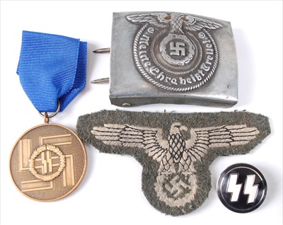 Lot 377 - A German SS 8 year Long Service medal