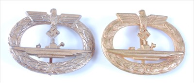 Lot 379 - A post WW II German U-boat War badge