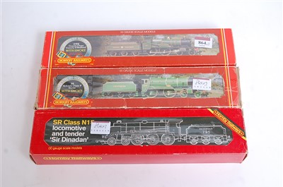 Lot 864 - Three more Hornby steam engines and tenders...