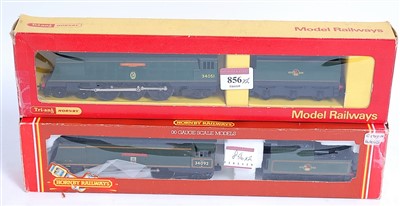 Lot 856 - Hornby R356S/R38 Winston Churchill engine and...