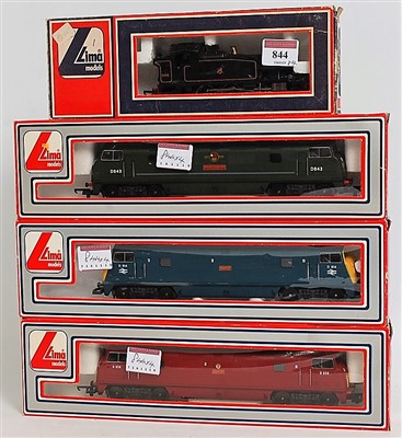 Lot 844 - 3 Lima Warship diesel locomotives 'Dragon' BR...