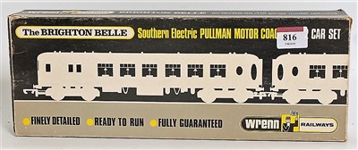 Lot 816 - A Wrenn Railways W3006/7 Pullman brown cream...