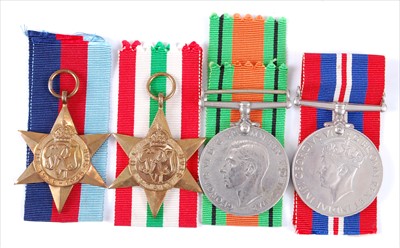 Lot 408 - An R.A.F. group of four medals to include 1939-...