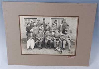 Lot 220 - A black and white photograph