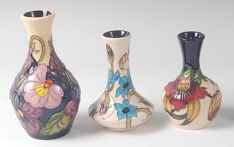 Lot 8 - A modern Moorcroft pottery vase, designed by...