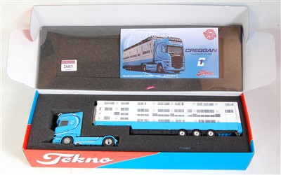 Lot 2603 - A Tekno 1/50 scale boxed model of a Creggan...