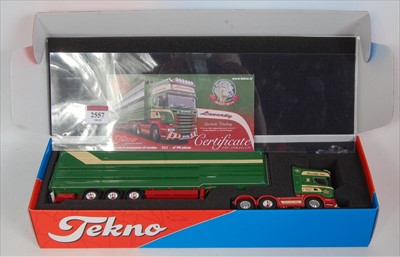 Lot 2557 - A Tekno No. 69896 1/50 scale boxed model of a...
