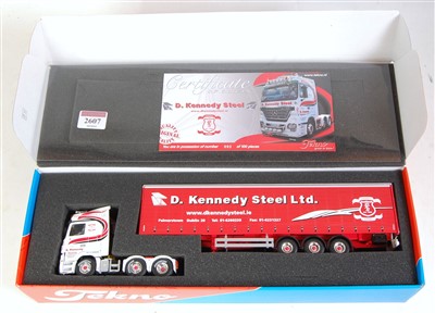 Lot 2607 - A Tekno 1/50 scale model No. 65141, D Kennedy...