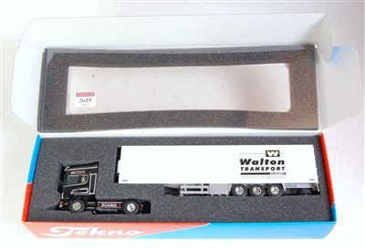 Lot 2615 - A Tekno 1/50 scale model of a Walton Transport...