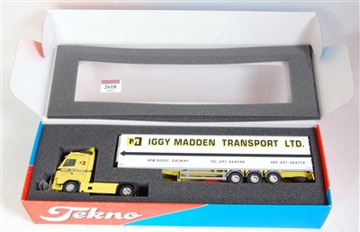 Lot 2618 - A Tekno 1/50 scale model of an Iggy Madden...