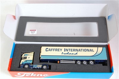 Lot 2619 - A Tekno 1/50 scale model of a Caffrey...