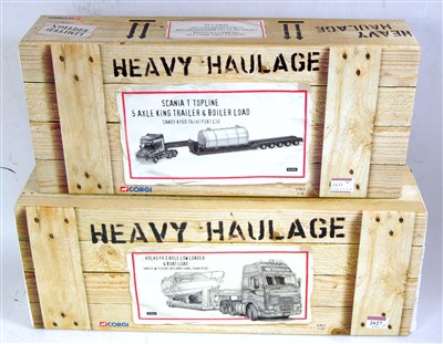 Lot 2627 - A Corgi Heavy Haulage boxed 1/50 scale diecast...