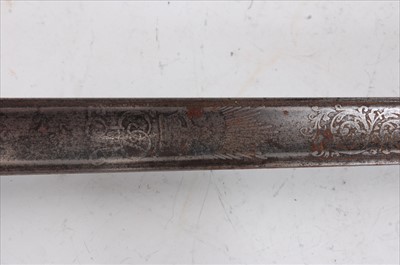 Lot 273 - A George V 1897 pattern Infantry Officer's sword