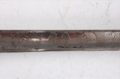 Lot 315 - A British 1892 pattern Infantry Officer's sword