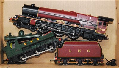 Lot 945 - Unboxed Hornby LMS maroon 'Princess Elizabeth'...