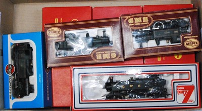 Lot 938 - 7 GWR tank engines 3x Hornby 0-6-0 pannier...