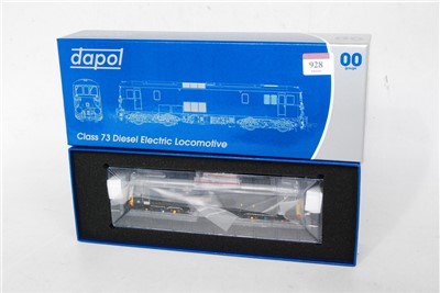 Lot 928 - Dapol class 73 diesel Fragonset 'Spitfire' (M-BM)