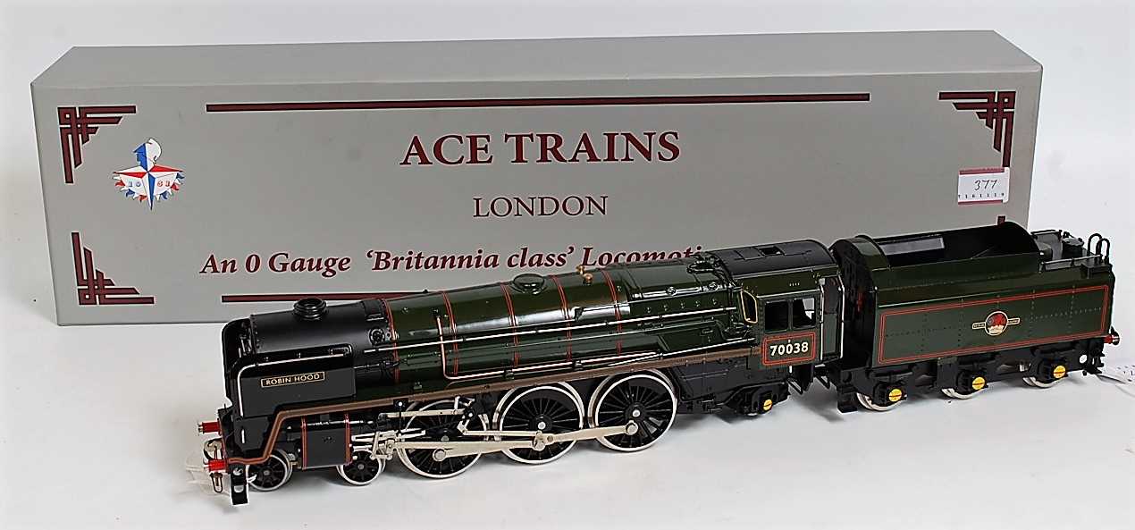 Lot 377 - ACE Trains 4-6-2 BR Britannia Class loco and...