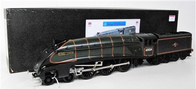 Lot 451 - Seven Mill Models A4 4-6-2 loco and tender...