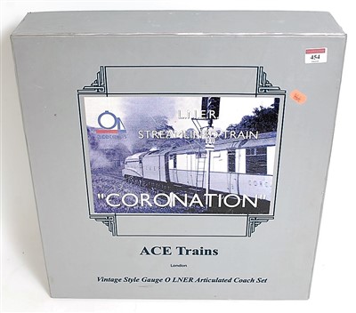 Lot 454 - ACE Trains LNER articulated East Coast stock...