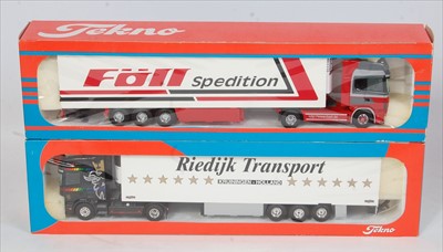 Lot 2559 - A Tekno 1/50 scale Dutch road transport...