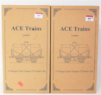 Lot 461 - Two boxes each three ACE trains petrol/spirit...