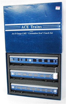 Lot 463 - ACE trains C20/B LMS 'Coronation Scot' 3 coach...