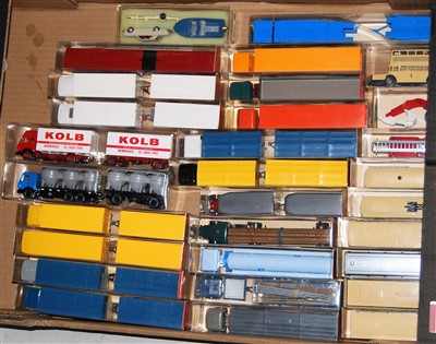 Lot 2660 - 30 various plastic cased Wiking H0 scale...