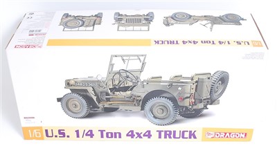 Lot 1466 - A Dragon 1/6 scale model No. 75020 plastic kit...