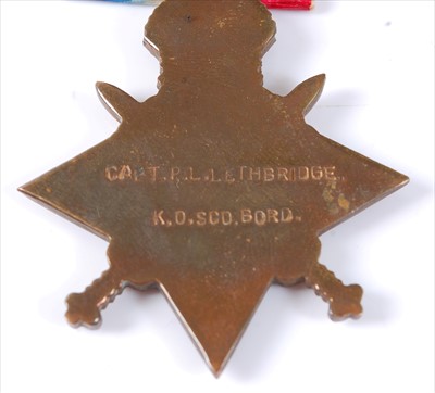Lot 209 - A Great War Casualty group to include