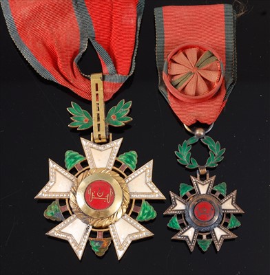 Lot 211 - A National Order of the Cedar (Lebanon) Commanders neck badge