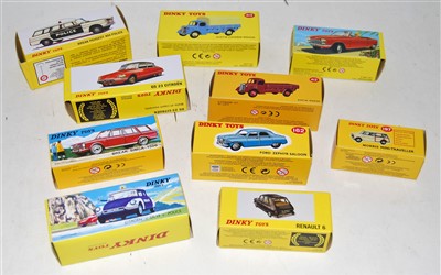 Lot 1925 - Ten various boxed as issued Dinky Toy Atlas...