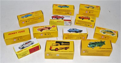 Lot 1928 - 12 various boxed as issued Dinky Toy Atlas...