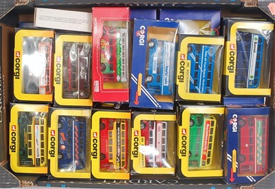 Lot 2682 - 44 various boxed Corgi public transport...