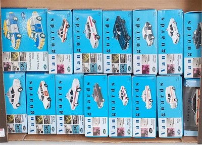 Lot 2689 - 15 various boxed Vanguard s1/43 scale police...