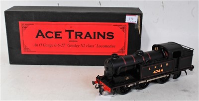 Lot 474 - ACE Trains N2 0-6-2 tank loco LNER lined black...