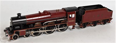 Lot 480 - LMS Jubilee 4-6-0 loco and tender, heavily...