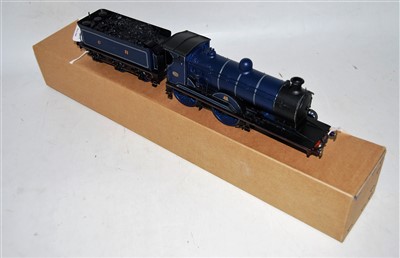 Lot 484 - Total repaint 4-4-0 loco and 6-wheel tender...