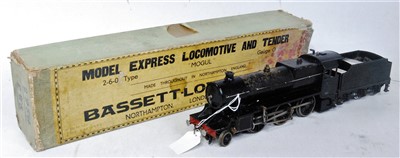 Lot 499 - Bassett Lowke live steam Mogul loco and tender,...