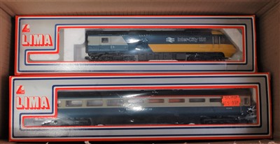 Lot 1075 - Lima 7 car BR blue/grey HST (G-BG)