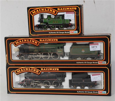 Lot 1071 - 3 Mainline steam locomotives BR green 'Royal...