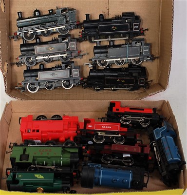 Lot 1055 - 14 various tank locomotives of mixed makes and...