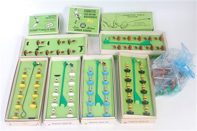 Lot 3178 - Subbuteo: 6x 1970s heavyweight teams to...